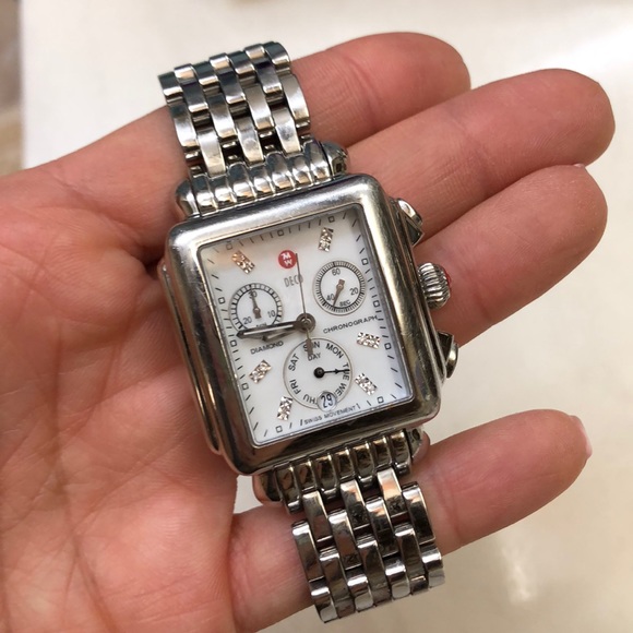 Michele Accessories - Michele Deco Diamond Watch